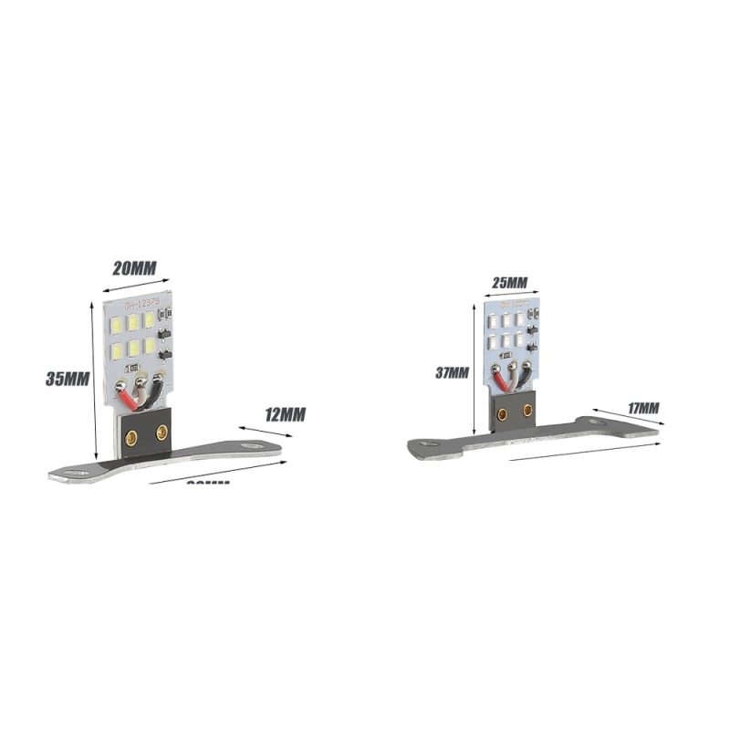 2 5 3 Inch 6 Bead T Type Sun Devil Eye Led Light Main 2.5/3 Inch 6-Bead T-Type Sun Devil Eye LED Light 9-16V