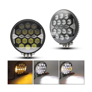 220Mm Giant Round Led Spotlight Main 220mm Giant Round LED Spotlight 12V-80V