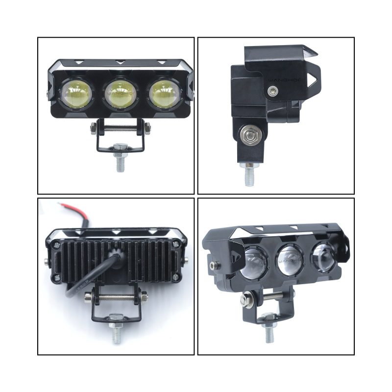3 Bead Lens Led Work Light 01 Three Bead Views 3-Bead Lens LED Work Light
