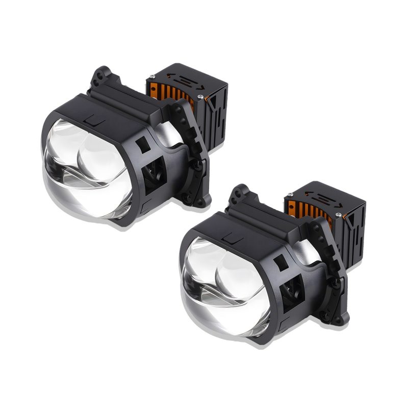 3 Inch Built In Driver Led Projector Headlight Series 02 Projector 3Inch Black Pair 3 inch built-in driver LED projector headlight black body pair