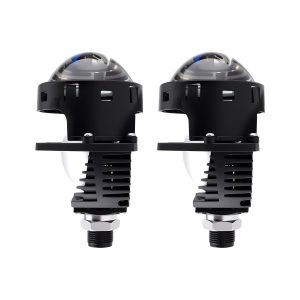 3 Inch Led Projector Headlight Side Housing Side housing reference showing paired units and rear heat-sink body structure.