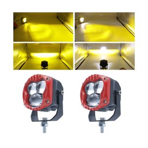 Source lighting reference showing yellow and white light directions.