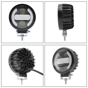 30W Round External Led Spotlight Main 30W Round External LED Spotlight 12V-24V