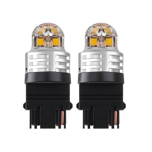 3156 5 Sided Led Brake Position Bulb Pair 02 Led3156 Pair 3156 5-sided LED brake position bulb pair front view