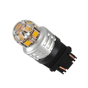 3157 5 Sided Led Brake Position Bulb Pair 03 Led3157 Angle Single Single angle view of 3157 5-sided LED brake position bulb