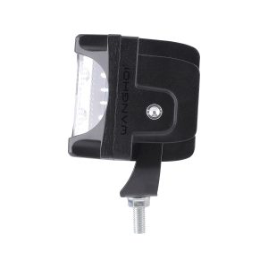 4 Bead Red Blue White Square Led Work Light 03 Four Rb Side Side view of 4-bead red blue white square LED work light