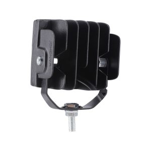 4 Bead Red Blue White Square Led Work Light 04 Four Rb Rear Rear heat-sink view of 4-bead red blue white square LED work light