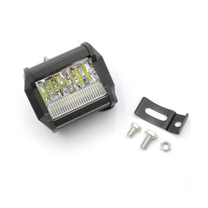 4 inch rectangular LED DRL work light with bracket hardware