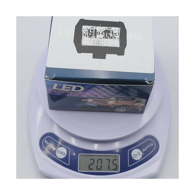 4 inch rectangular LED DRL work light package reference