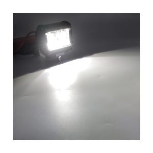 4 inch rectangular LED DRL work light beam reference