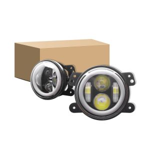 4 inch round angel eye LED fog light four-bead package reference