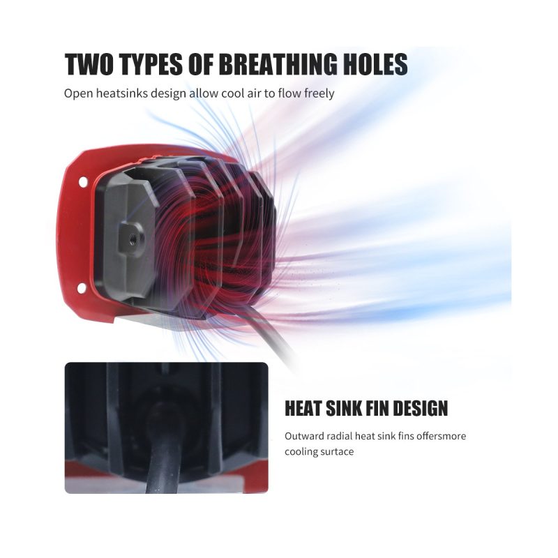 Source image showing rear heat dissipation and breathing hole reference.