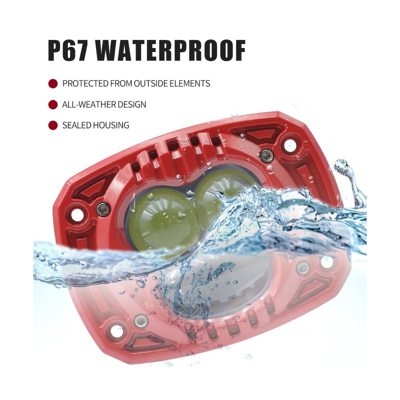 Source image reference for IP67 waterproof positioning and sealed housing direction.