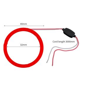 40Mm Seven Color Cob Led Angel Eye Halo Ring Main 40mm Seven-Color COB LED Angel Eye Halo Ring 12V-24V IP68
