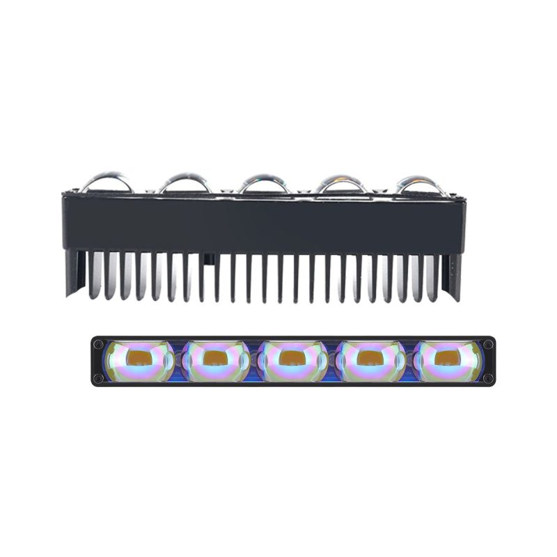 5 6 Bead Led Grille Light Bar Series 04 Five Six Grille Pair 5-bead LED grille light bar pair reference