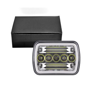 5-bead 45W square LED work light package reference
