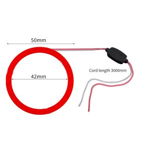 50Mm Seven Color Cob Led Angel Eye Halo Ring Main 50mm Seven-Color COB LED Angel Eye Halo Ring 12V-24V IP68