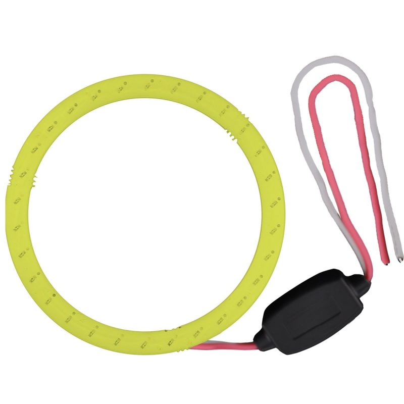 50Mm Seven Color Cob Led Angel Eye Halo Ring White Option White color option from the supplied 50mm angel eye source images.