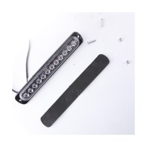 LED truck side marker light hardware and rear view