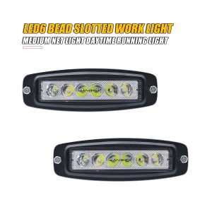 6-bead linear LED work light pair reference