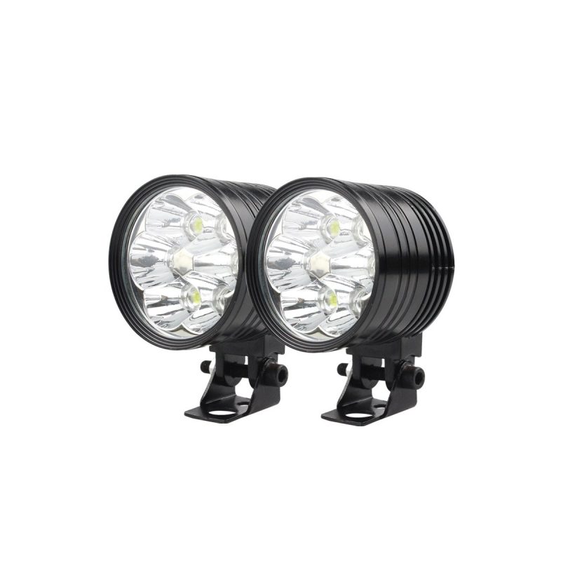 6 Bead Small Steel Cannon Led Spotlight Pair 03 Six Bead Small Steel Cannon Led Spotlight Pair 03 6-Bead Small Steel Cannon LED Spotlight Pair paired product reference