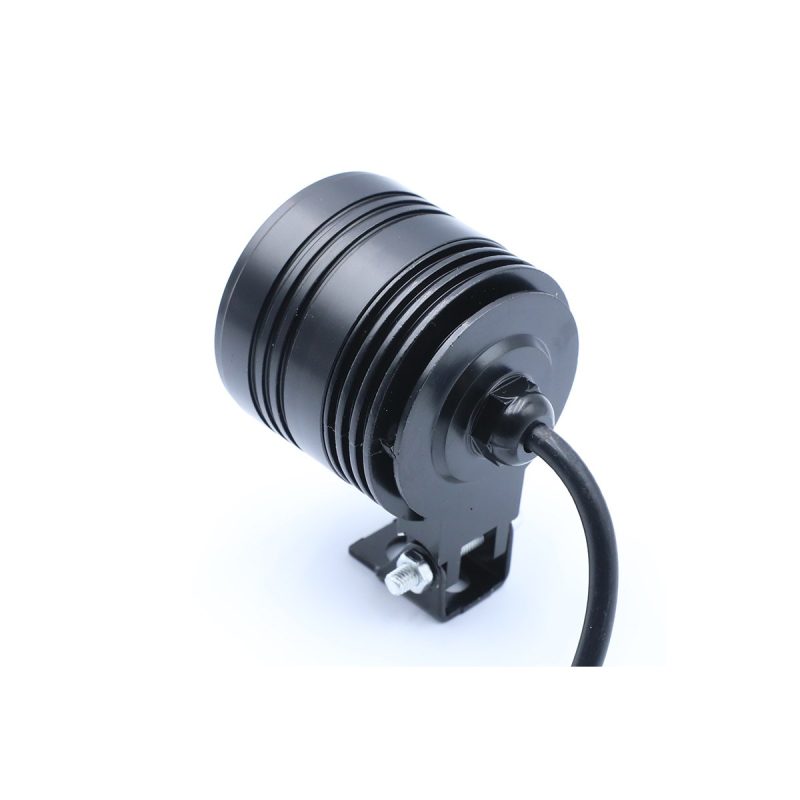 6 Bead Small Steel Cannon Led Spotlight Pair 05 Six Bead Small Steel Cannon Led Spotlight Pair 05 6-Bead Small Steel Cannon LED Spotlight Pair rear side reference
