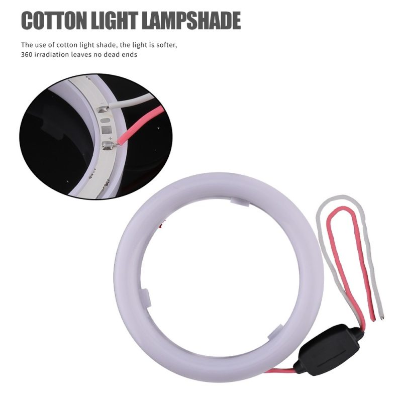 64Mm Cotton Light Led Angel Eye Halo Ring Lampshade Detail Cotton light lampshade detail reference from the supplied source image.