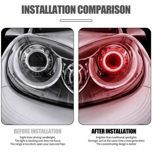 Installation comparison source graphic supplied for the groove cotton light angel eye style.