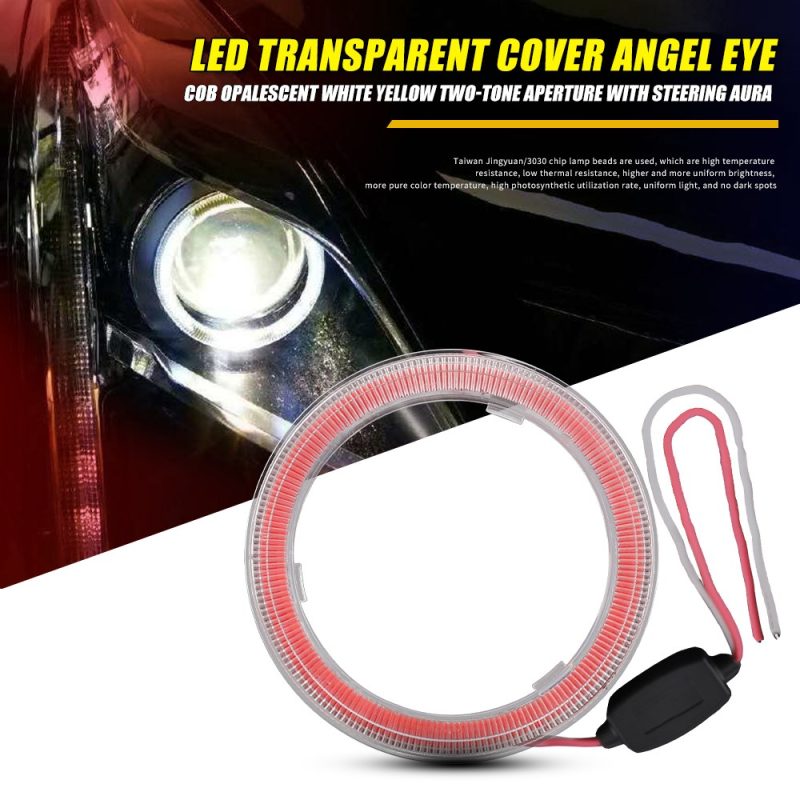 Feature overview source graphic for the transparent cover angel eye style.
