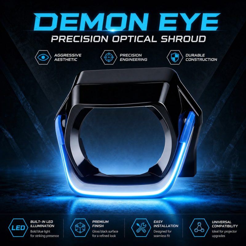 7 Color Hexagon Demon Eye Lens Cover Series