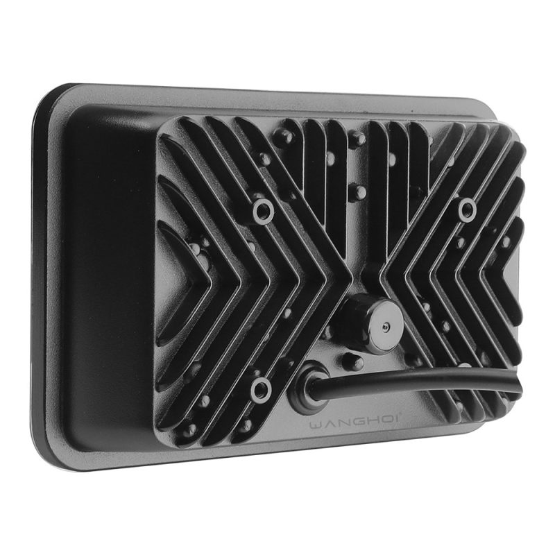 7 Inch Double Arrow Square Led Headlight Rear Housing Rear housing reference from the supplied source image.