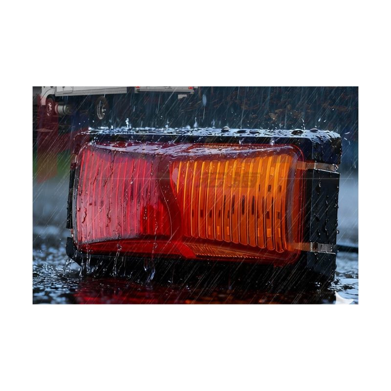 Source waterproof graphic showing IP68 wording and wet product reference.