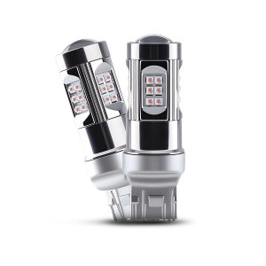 7443 Multi Smd Led Brake Position Bulb Pair 05 Multi7443 Angle Single Angle single view of 7443 multi-SMD LED brake position bulb