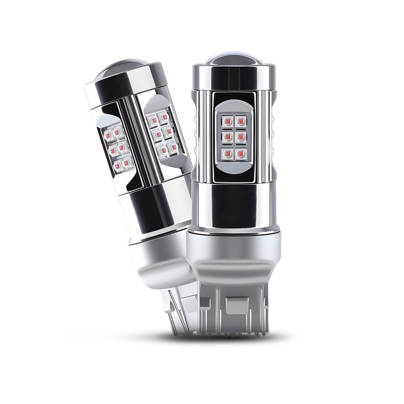 7443 Multi Smd Led Brake Position Bulb Pair 05 Multi7443 Angle Single Angle single view of 7443 multi-SMD LED brake position bulb