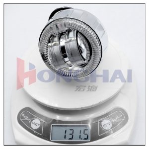 75Mm Round Led Devil Eye Lens Light 131 5G Weight Reference Source packing/weight reference image showing 131.5g.