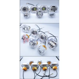 75Mm Round Led Devil Eye Lens Light Product Family View Physical product-family view from supplied Wanghoi source images.