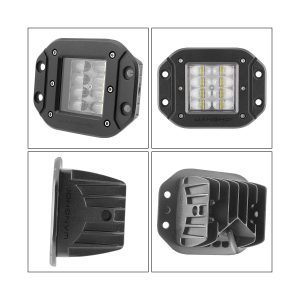 8-Bead Flush-Mount LED Work Light detail or accessory reference