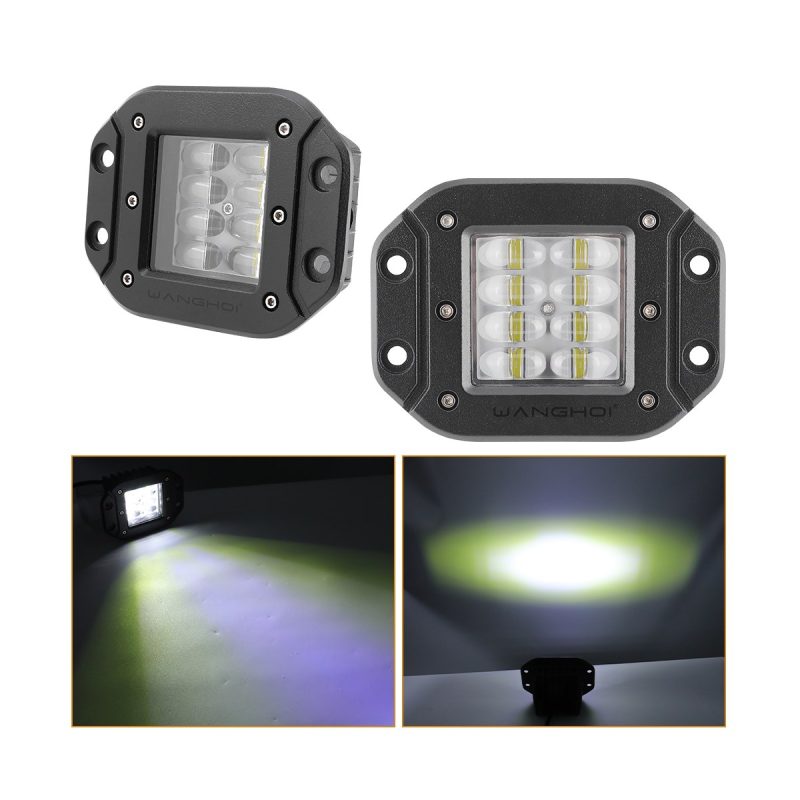 8-Bead Flush-Mount LED Work Light package or lighting reference