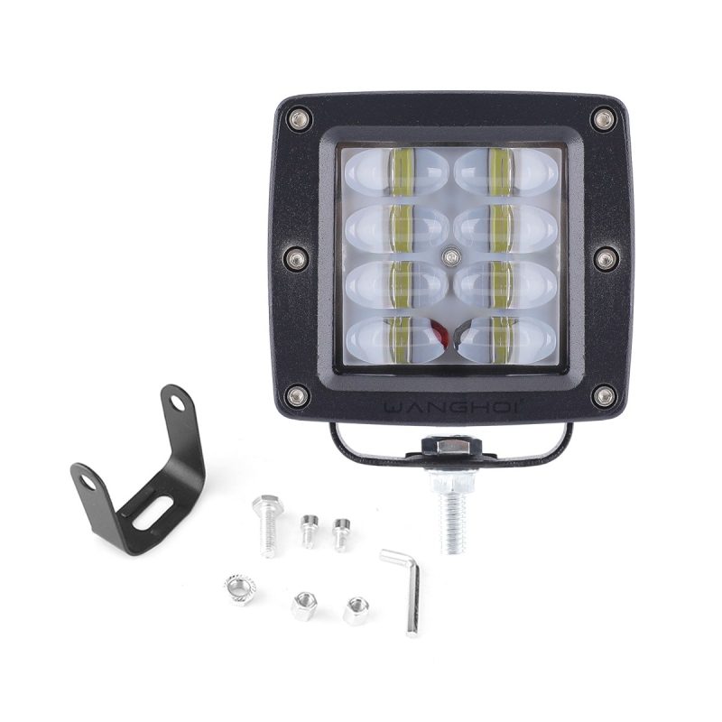 Hardware reference for 8-bead square LED work light