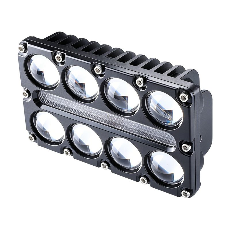 8 Bead Three Row Led Auxiliary Spotlight Main 8-Bead Three-Row LED Auxiliary Spotlight