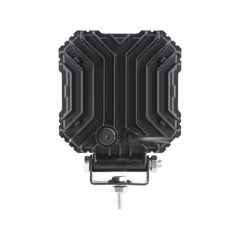 8006 Square Angel Eye Led Work Light Series 05 Angel 8006 Rear Rear housing view of 8006 square angel eye LED work light