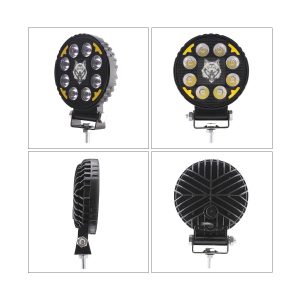 8007 Round Angel Eye Led Work Light Pattern Series Main 8007 Round Angel Eye LED Work Light Pattern Series