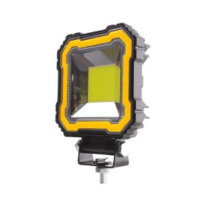 8008 8010 Square Panel Angel Eye Led Work Light Series 02 Angel 8008 Angle Angle view of 8008 square panel angel eye LED work light
