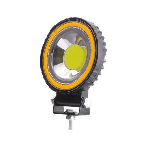 8011 Round Cob Angel Eye Led Work Light 02 Angel 8011 Angle Angle view of 8011 round COB angel eye LED work light