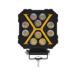 8012 8013 Square Pattern Angel Eye Led Work Light Series 01 Angel 8012 Front 8012/8013 Square Pattern Angel Eye LED Work Light Series