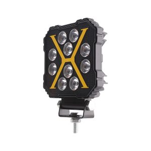 8012 8013 Square Pattern Angel Eye Led Work Light Series 02 Angel 8012 Angle Angle view of 8012 square pattern angel eye LED work light