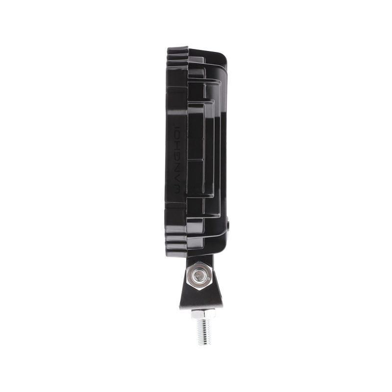 8012 8013 Square Pattern Angel Eye Led Work Light Series 03 Angel 8012 Side Side view of 8012 square pattern angel eye LED work light