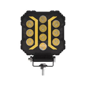 8012 8013 Square Pattern Angel Eye Led Work Light Series 05 Angel 8013 Front 8013 parallel-pattern angel eye LED work light front view