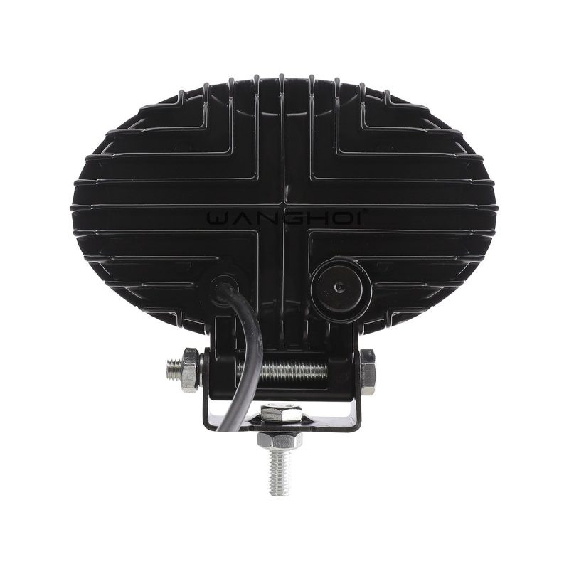 8016 8019 Elliptical Pattern Angel Eye Led Work Light Series 03 Angel 8016 Rear Rear housing view of 8016 elliptical angel eye LED work light