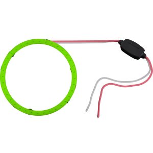 Green color option from the supplied 80mm angel eye source images.